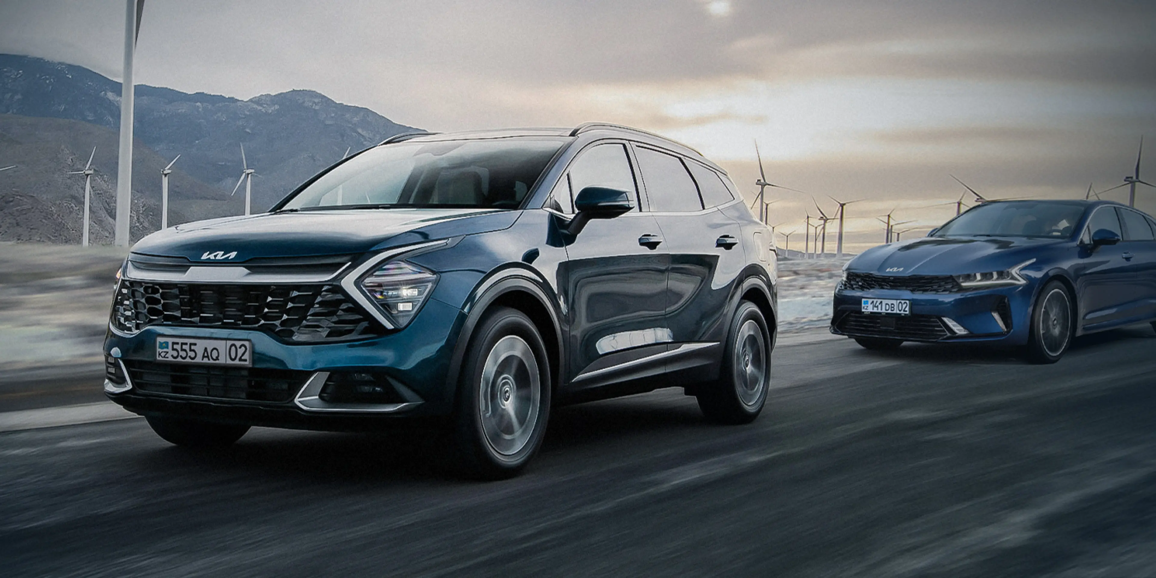 Выгода на Kia Sportage и Kia K5 до 3 825 800 тг!